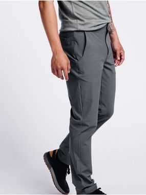 Men's Gray Insect Repellent Teren No Fly Zone Traveler Pant